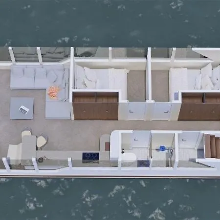 Hotel en barco Luxboot Elisa Hausboot Mit Starlink Internet *